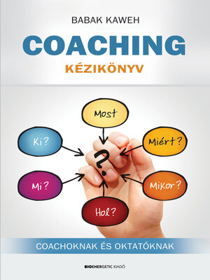 cover image of Coaching kézikönyv